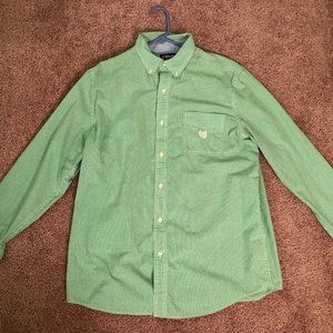 Chaps Green Dress Shirt